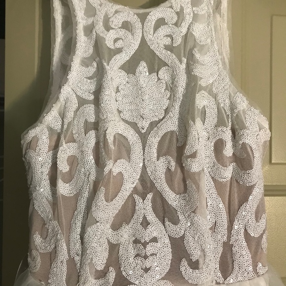 Modcloth Bariano maxi dress size 6 bridal NWT - Picture 3 of 5